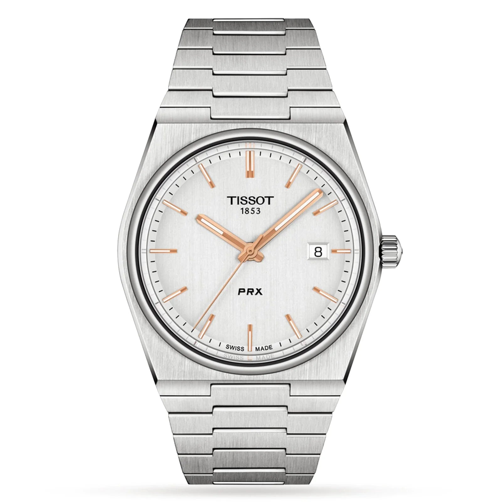 Tissot Prx Men's Silver Watch - T1374101103100